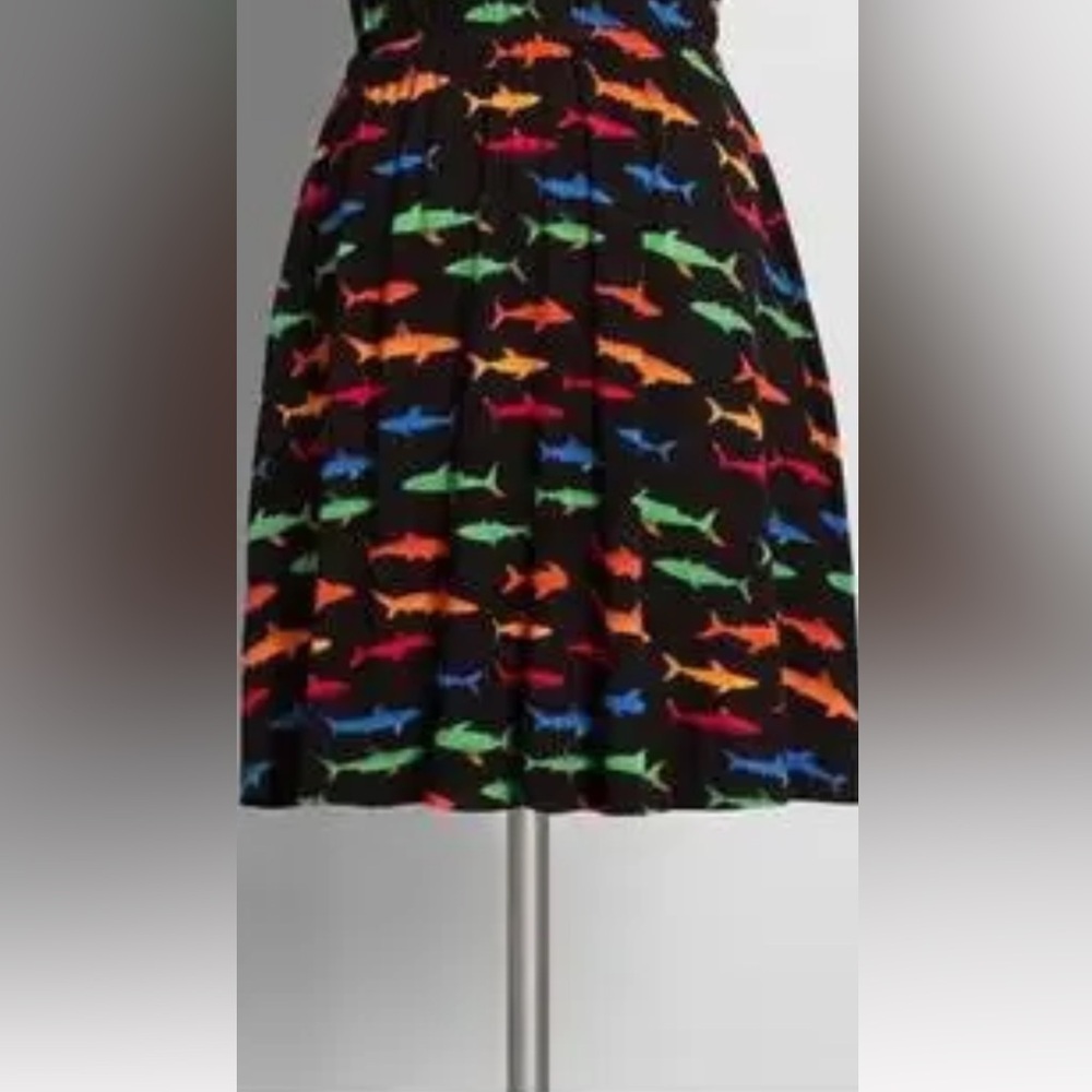 Modcloth Midi Shark Skirt